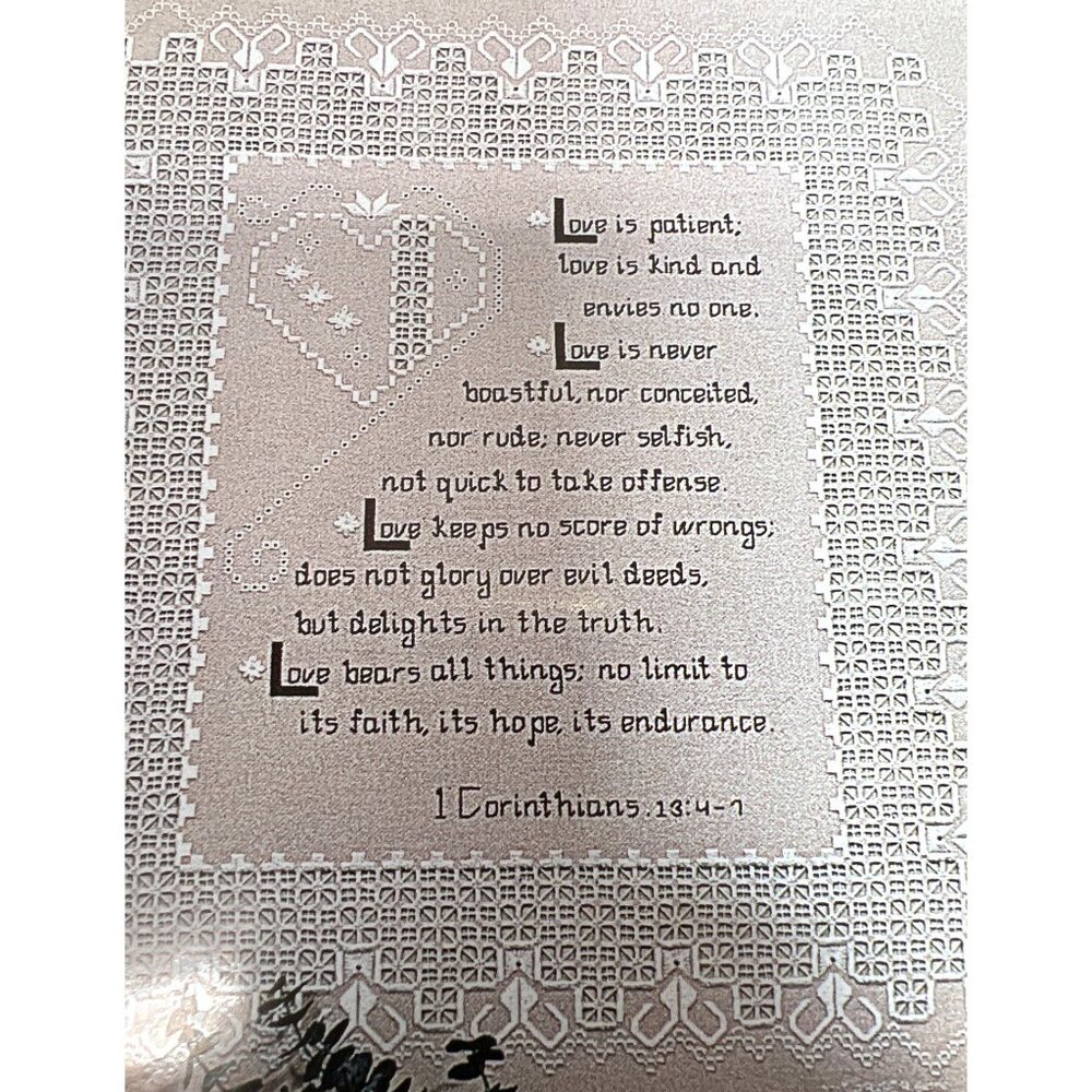 The Love Chapter Hardanger Embroidery By Mildred Torgerson